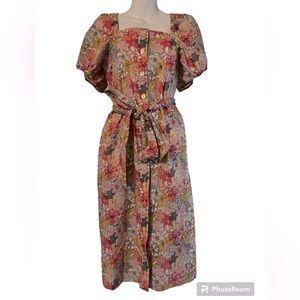 J. Crew Liberty London Mauvey Floral Print Dress. Size xxxs. Worn once
